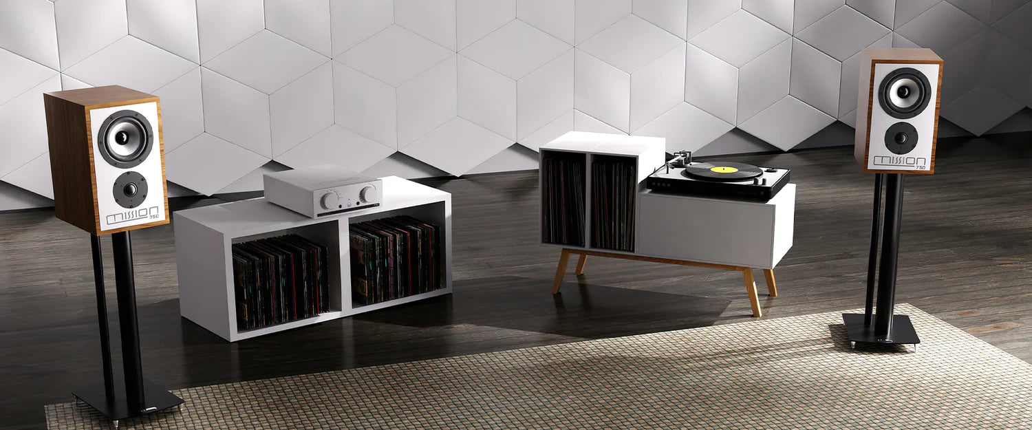 Mission 750 | Enceintes acoustiques 2 voies, style rétro, compactes