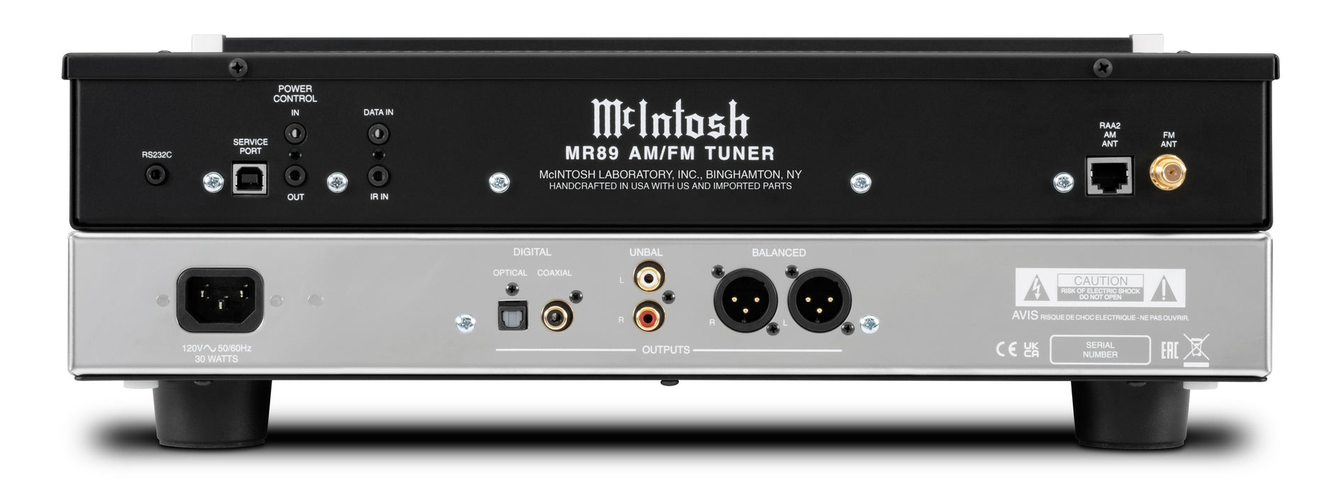 McIntosh MR89 | Tuner AM/FM audiophile de précision absolue