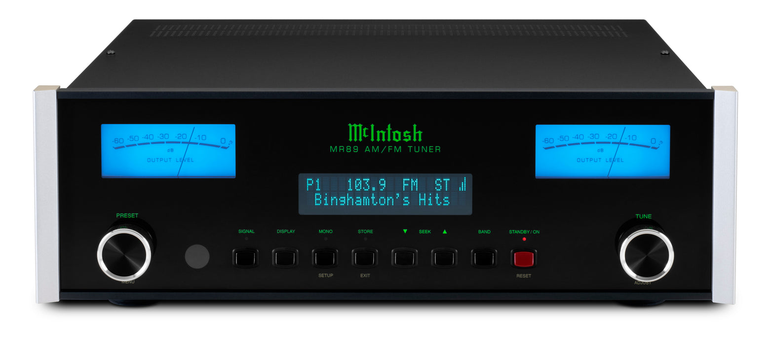 McIntosh MR89 | Tuner AM/FM audiophile de précision absolue