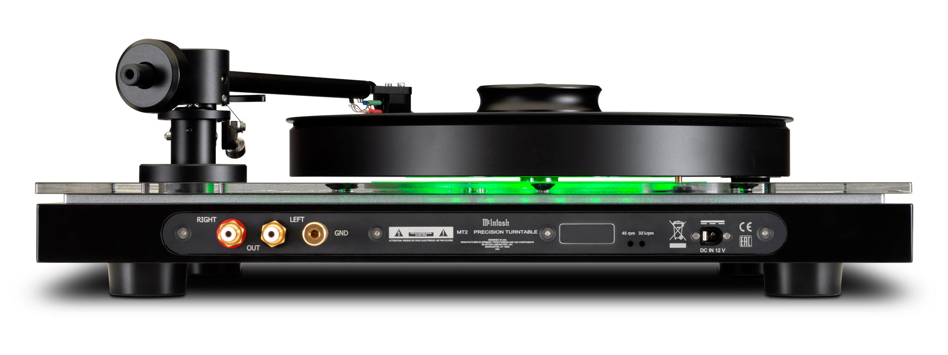 McIntosh MT2 | Table tournante de précision