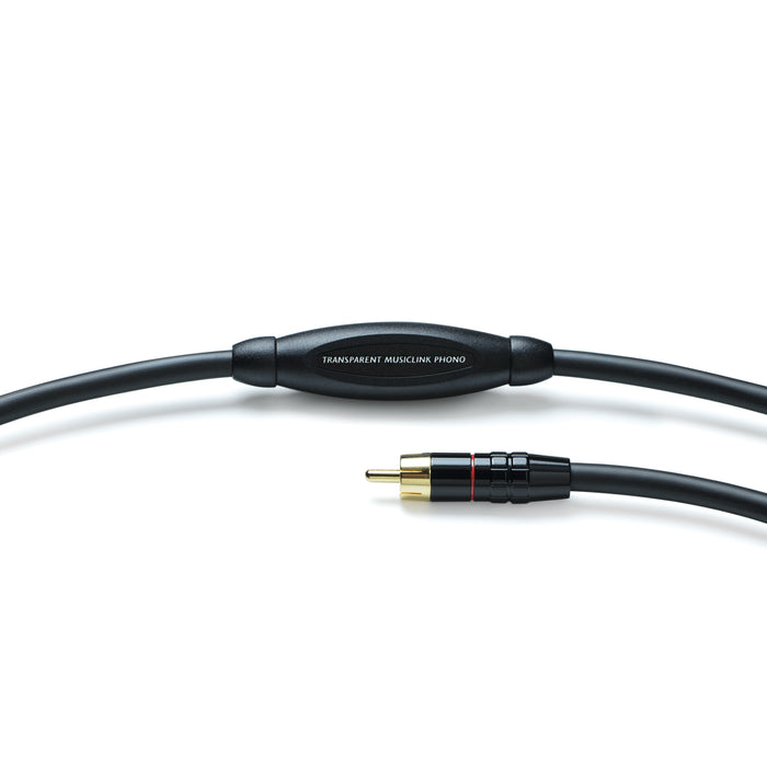 Transparent MUSICLINK RCA Phono | Câble d'interconnexion RCA pour table tournante
