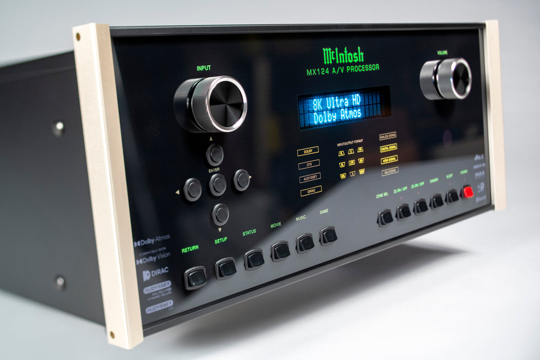 McIntosh MX124 | Processeur cinéma maison Dolby Atmos 13.4 Canaux