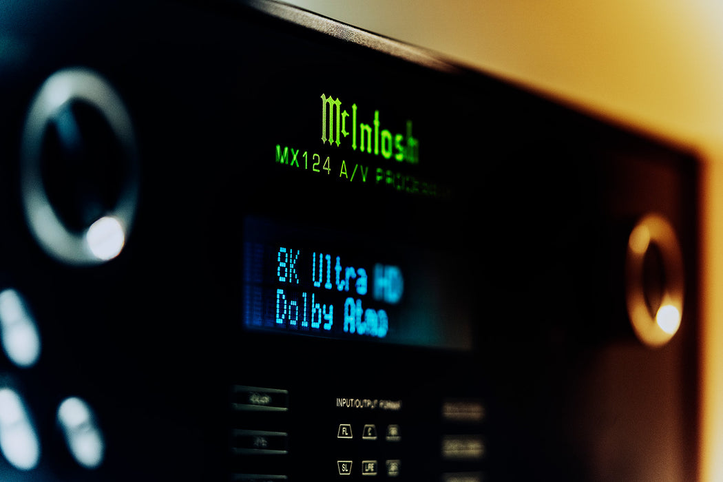 McIntosh MX124 | Processeur cinéma maison Dolby Atmos 13.4 Canaux
