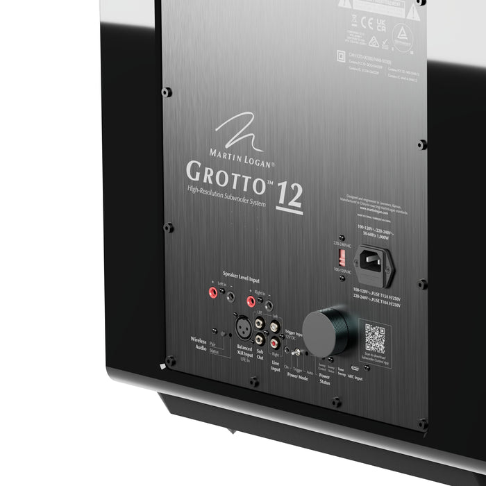 Martin Logan GROTTO 12 | Caisson de basses avec haut-parleur de grave de 12''