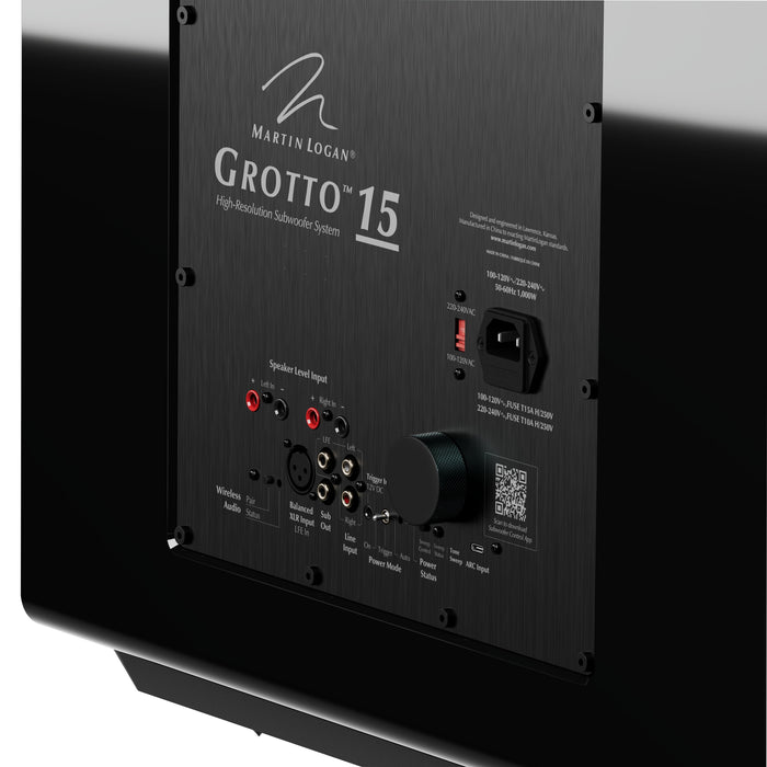 Martin Logan GROTTO 15 | Caisson de basses avec haut-parleur de grave de 15''