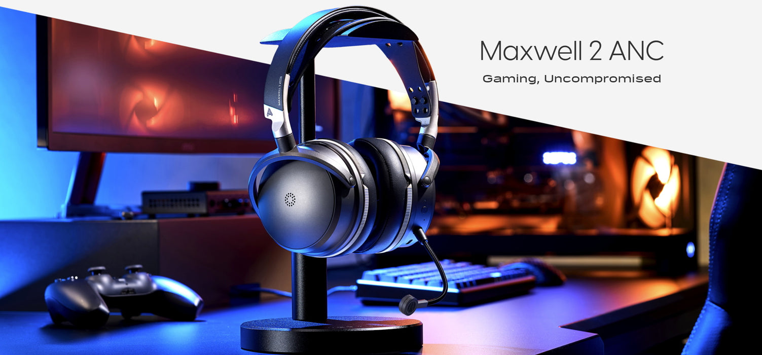 Audeze Maxwell 2 ANC | Casques pour gamers à réduction de bruit (PlayStation/Xbox)