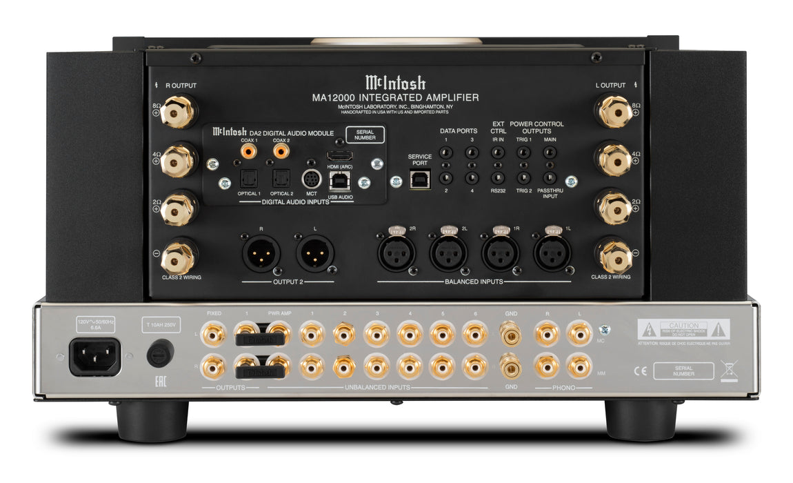 McIntosh MA12000 vue arrière