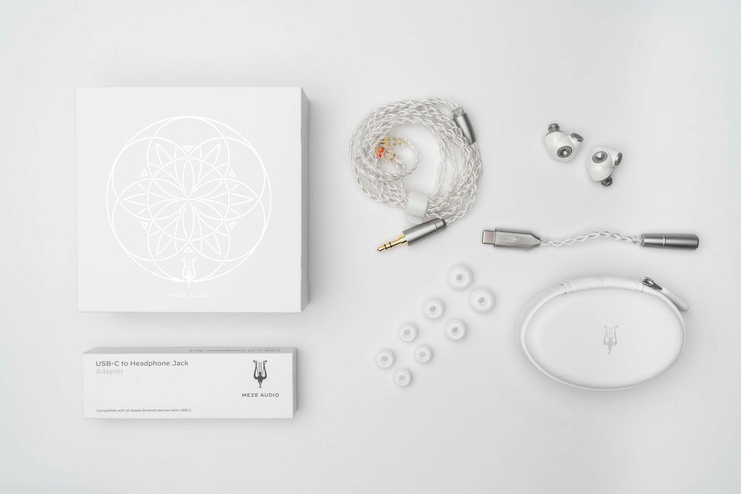 Mezeaudio ALBA | Écouteurs de type Bouton avec fils