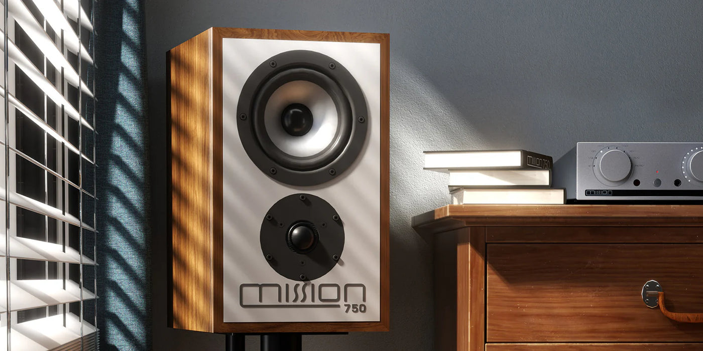 Mission 750 | Enceintes acoustiques 2 voies, style rétro, compactes