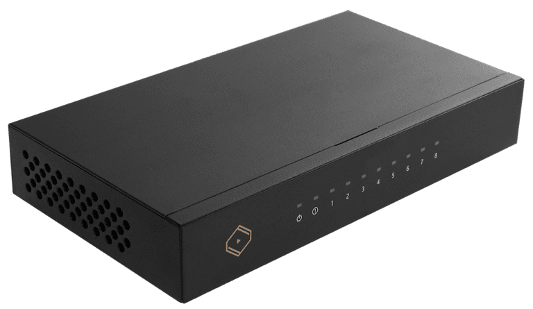 Silent Angel Bonn N8 – Commutateur réseau audiophile 8 ports Gigabit