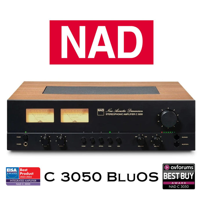 NAD C3050BluOS - Amplificateur 100W/C BluOS, DAC, entrée phono