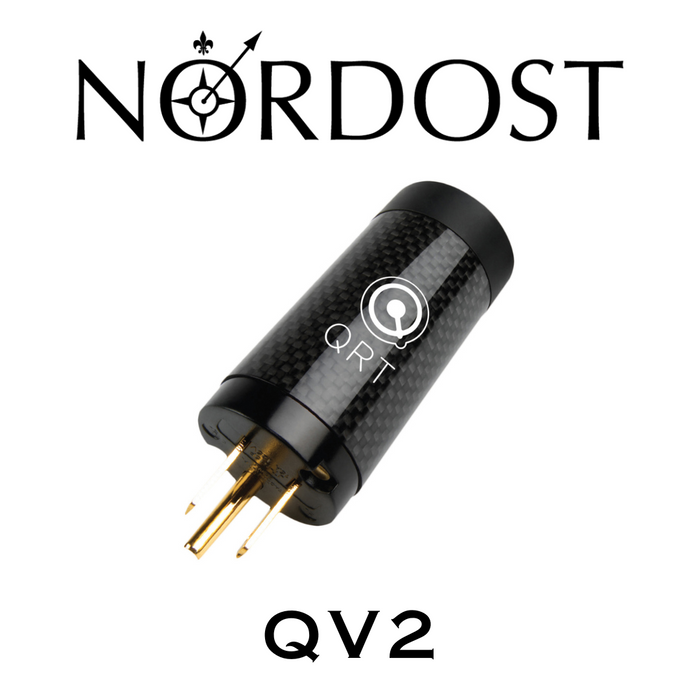 Nordost QV2 - Harmonisateur de courant AC conçu pour améliorer les performances musicales et la qualité d'image de tout système audio ou vidéo, offrant des avantages facilement démontrables à un prix incroyablement abordable!