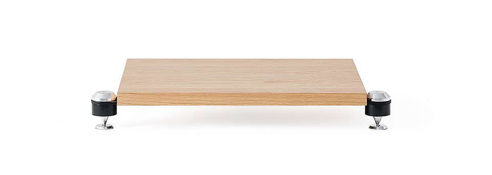 NORSTONE - COPENHAGEN BASE Meuble HiFi - Noir/Chêne 50 kg (Unité)