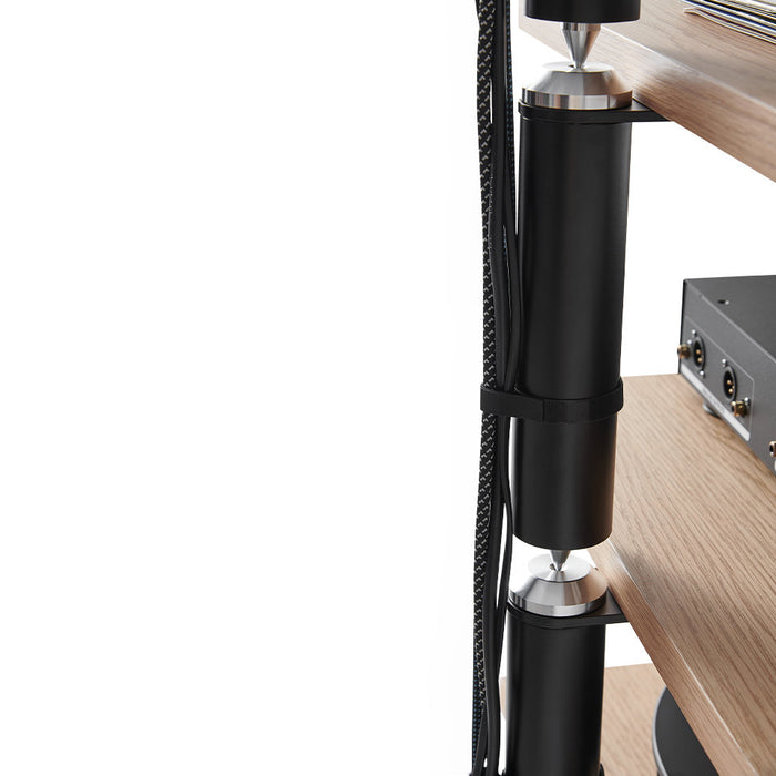 NORSTONE - COPENHAGEN MODULE 1 Meuble HiFi - Noir/Chêne 50 kg (Unité)