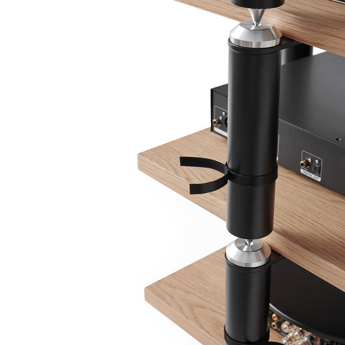 NORSTONE - COPENHAGEN MODULE 2 Meuble HiFi - Noir/Chêne 50 kg (Unité)