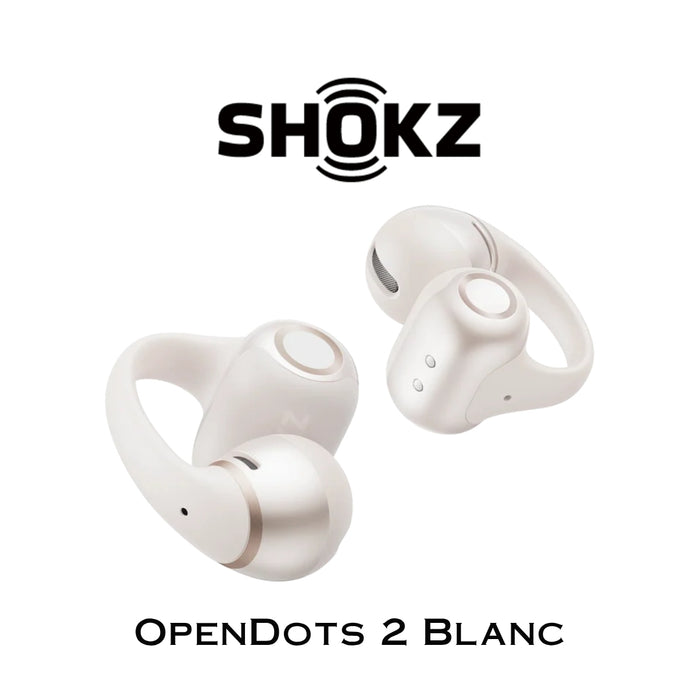 SHOKZ OpenDots 2 | Écouteurs sans fil à conduction osseuse