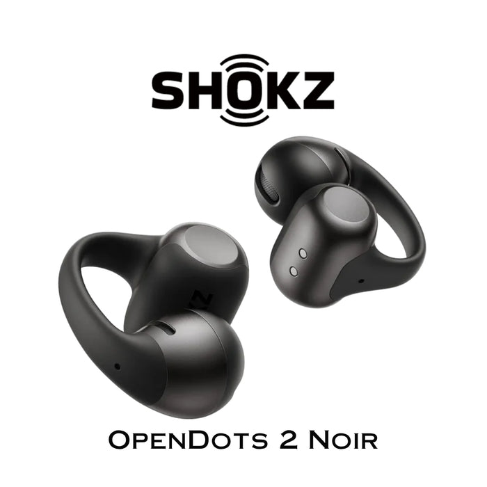 SHOKZ OpenDots 2 | Écouteurs sans fil à conduction osseuse