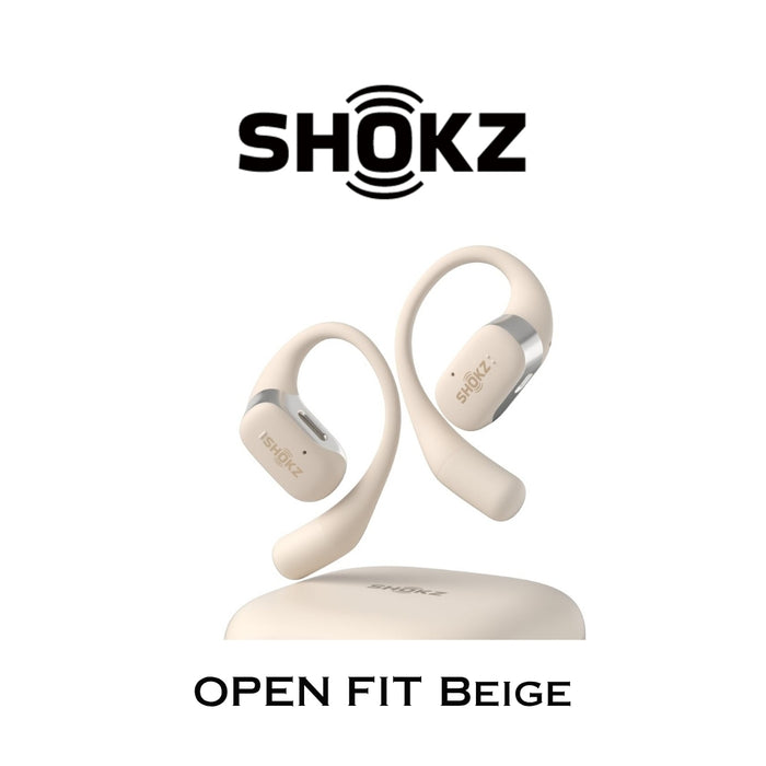 SHOKZ OpenFit - Écouteurs Bluetooth à conduction osseuse
