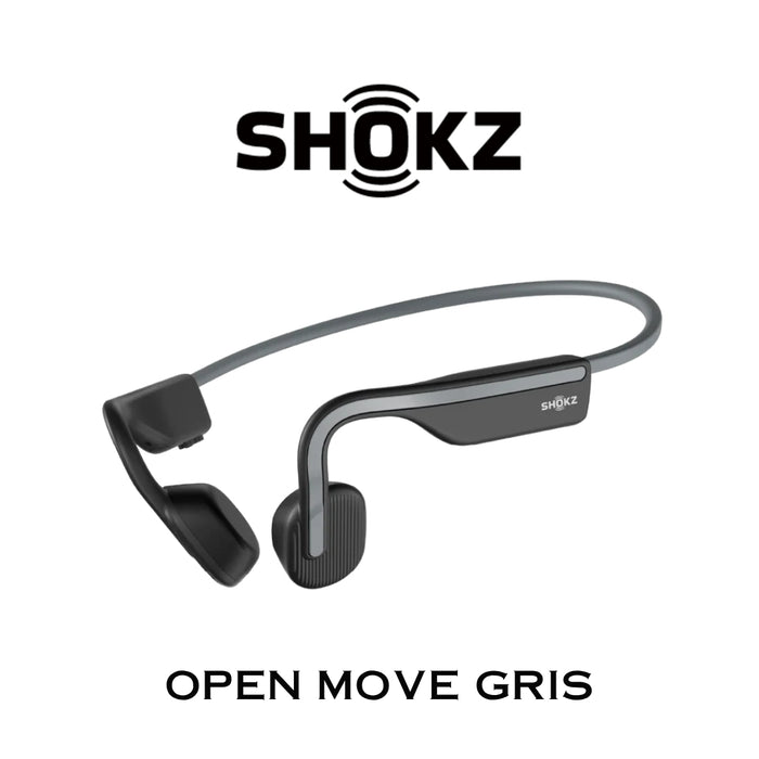 SHOKZ OPENMOVE - Écouteurs de vie/sport à conduction osseuse Bluetooth