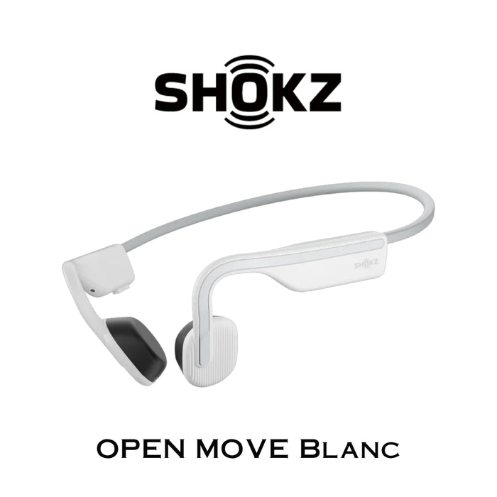 SHOKZ OPENMOVE - Écouteurs de vie/sport à conduction osseuse Bluetooth