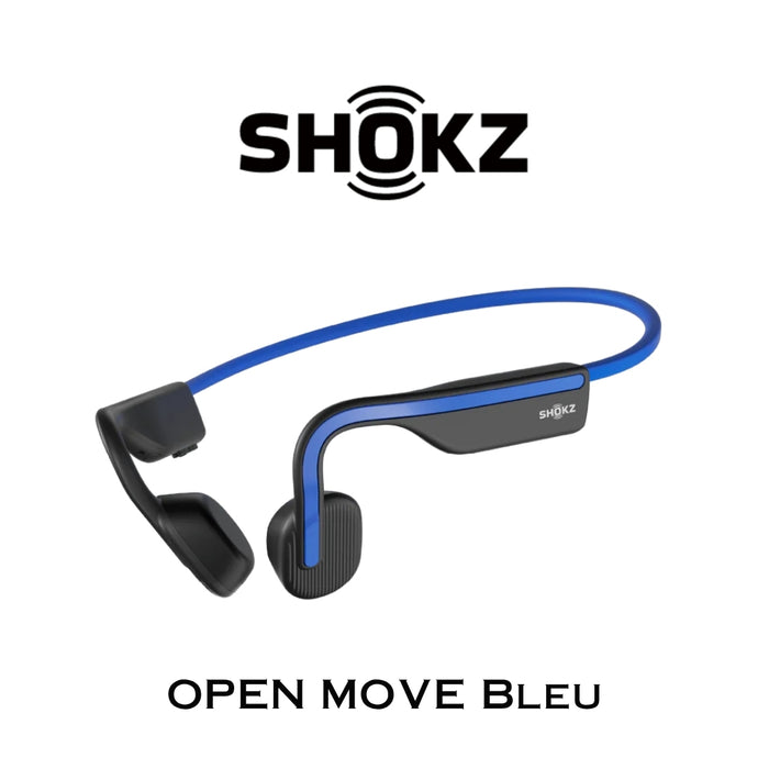 SHOKZ OPENMOVE - Écouteurs de vie/sport à conduction osseuse Bluetooth