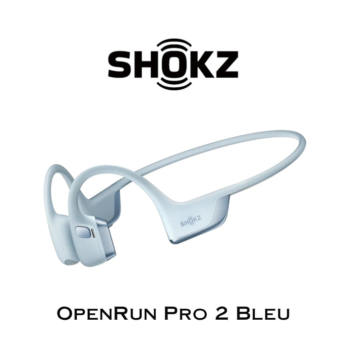 SHOKZ OpenRun PRO 2 - Casque Bluetooth à conduction osseuse à oreille ouverte