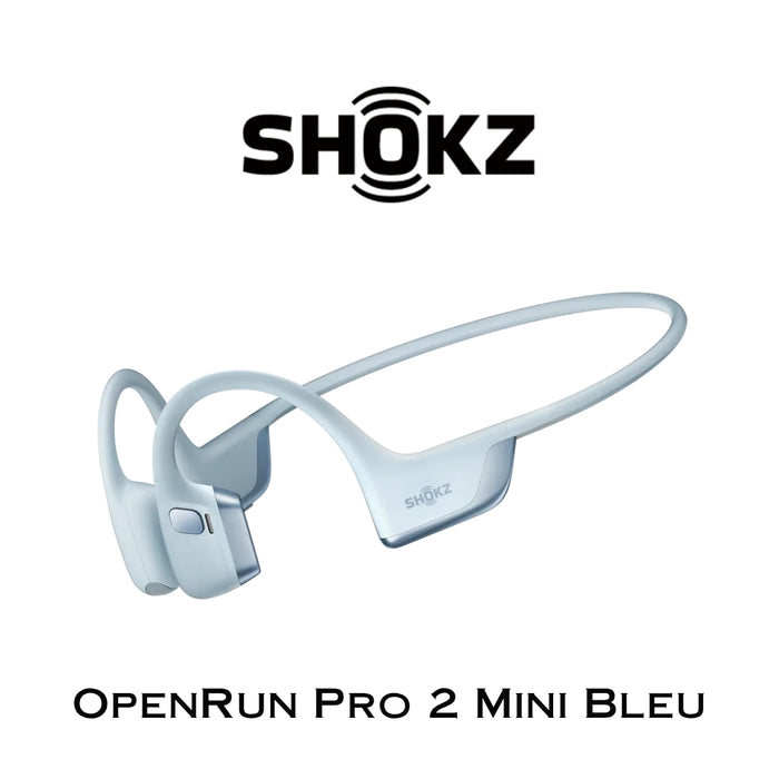 SHOKZ OpenRun PRO 2 Mini - Casque Bluetooth à conduction osseuse à oreille ouverte