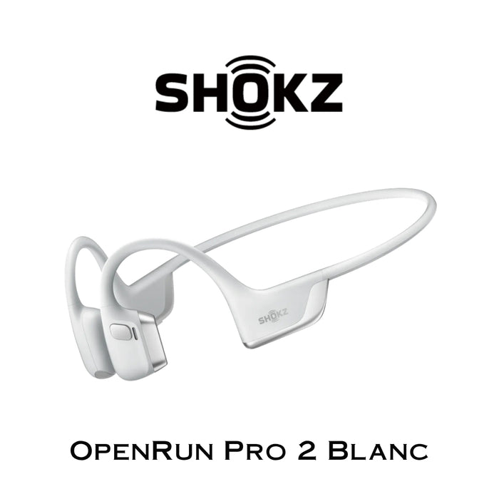 SHOKZ OpenRun PRO 2 - Casque Bluetooth à conduction osseuse à oreille ouverte