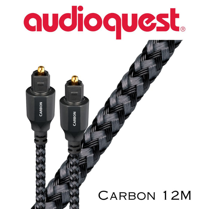 AudioQuest Carbon - Câble optique digital 19 Conducteurs