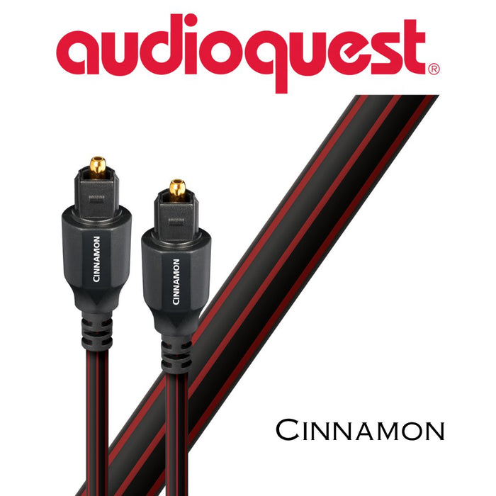 AudioQuest Cinnamon - Câble optique digital Fibre de haute pureté