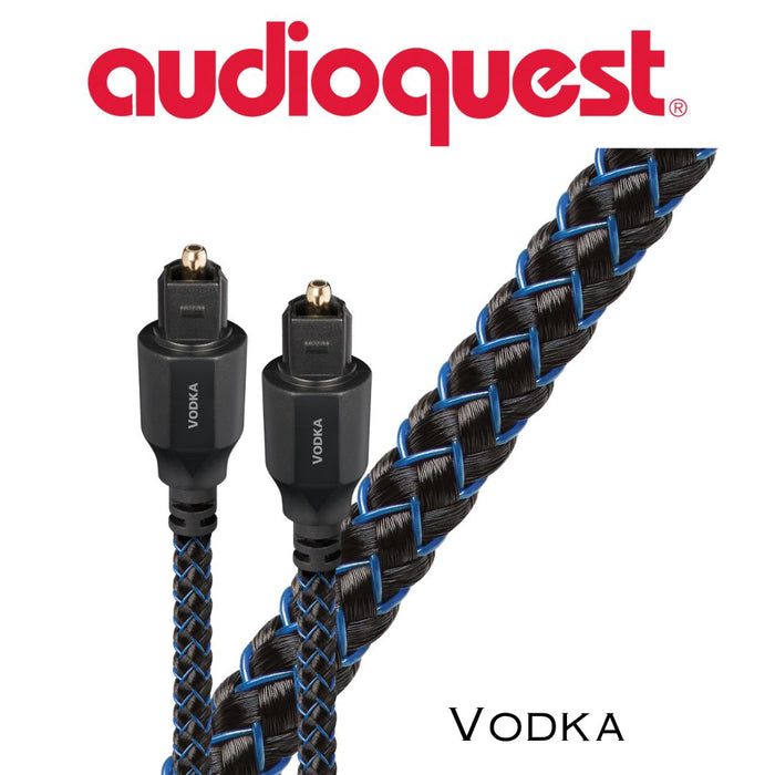 AudioQuest Vodka - Câble optique digital 217 fibres ouverture étroite