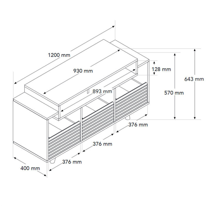 NorStone OSLO 1200 | Meuble audio haut de gamme