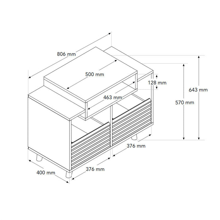 NorStone OSLO 800 | Meuble audio haut de gamme