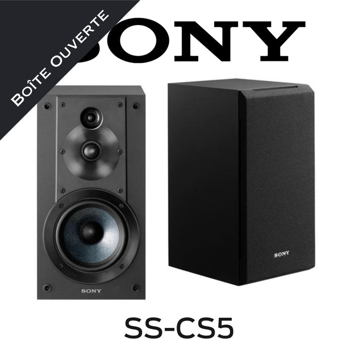 Sony SS-CS5 - Enceintes d'étagère (Boîte ouverte parfait état)