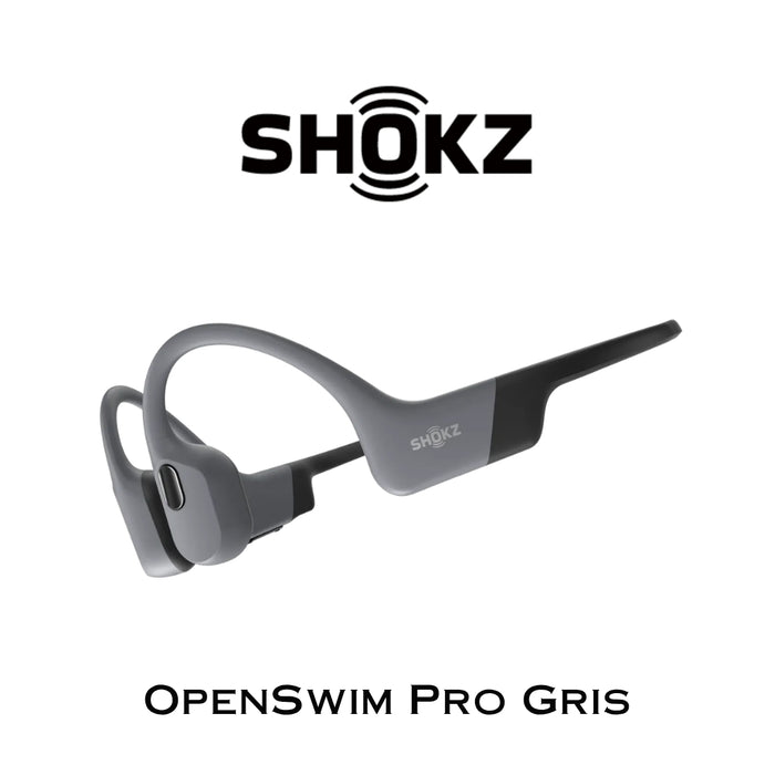 SHOKZ OpenSwim PRO - Écouteurs Bluetooth à conduction osseuse à triple étanchéité IP68