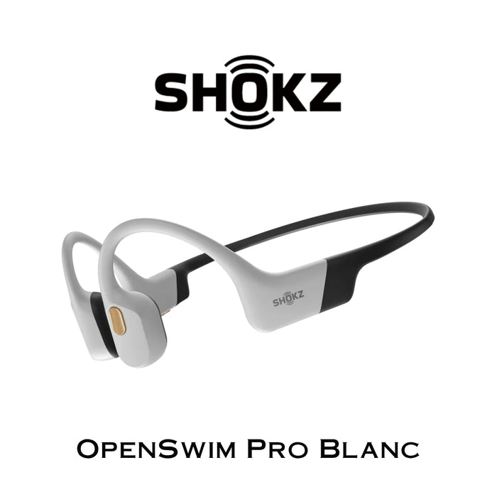 SHOKZ OpenSwim PRO - Écouteurs Bluetooth à conduction osseuse à triple étanchéité IP68