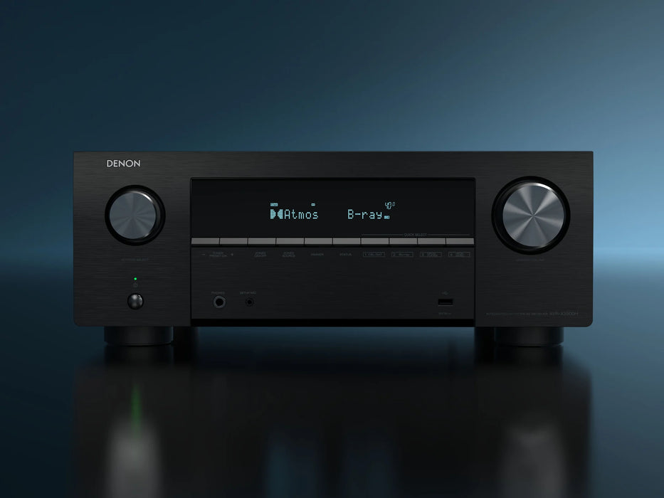 Denon AVR-X3900H | Récepteur cinéma maison 9.4 Dolby Atmos 105Watts/canal 8K/HEOS