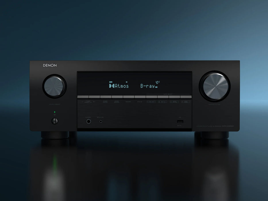 Denon AVR-X2900H | Récepteur cinéma maison 7.2 Dolby Atmos 95Watts/canal 8K/HEOS