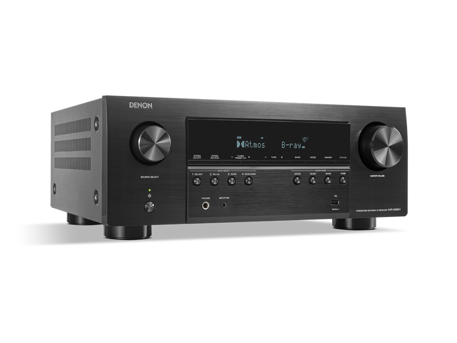 DENON AVRS980H | Récepteur cinéma maison Dolby Atmos 7.2 canaux 90 W 4K/8K