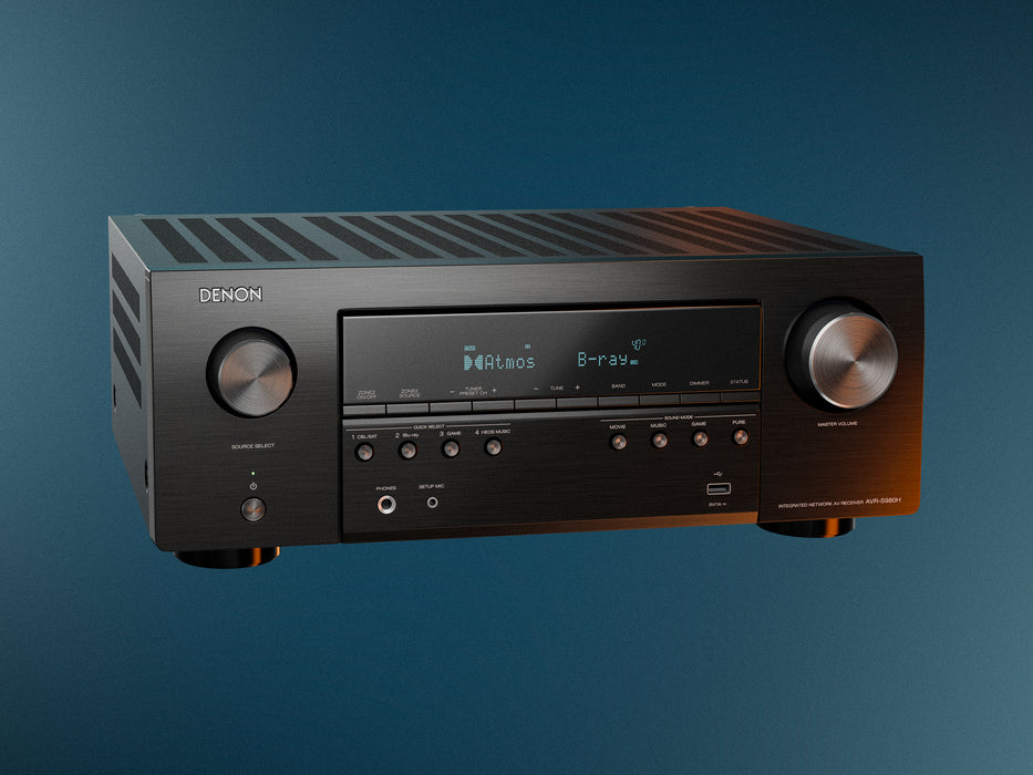 DENON AVRS980H | Récepteur cinéma maison Dolby Atmos 7.2 canaux 90 W 4K/8K