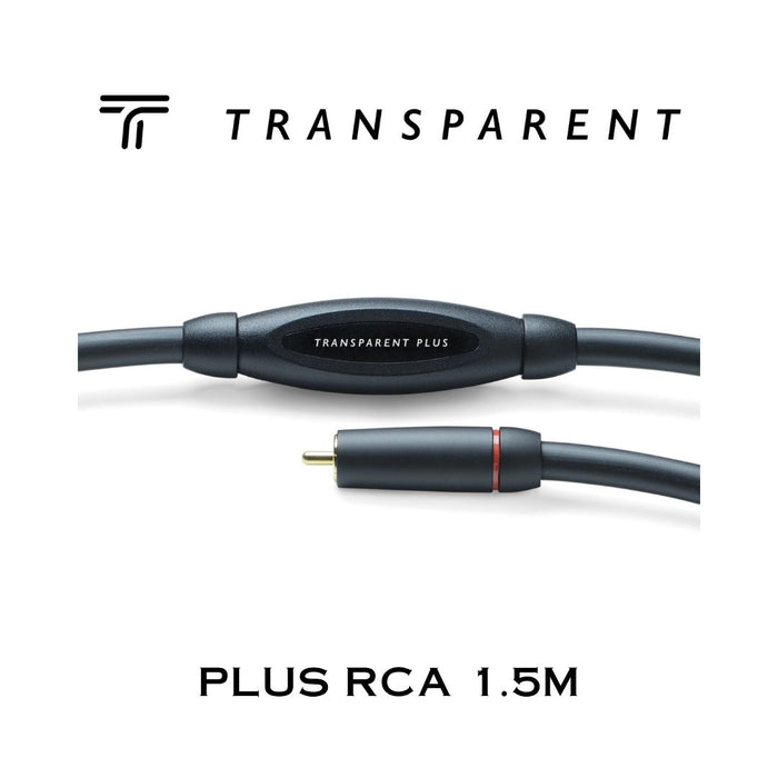 Transparent PLUS RCA | Câbles Interconnexion RCA-RCA (Paire)