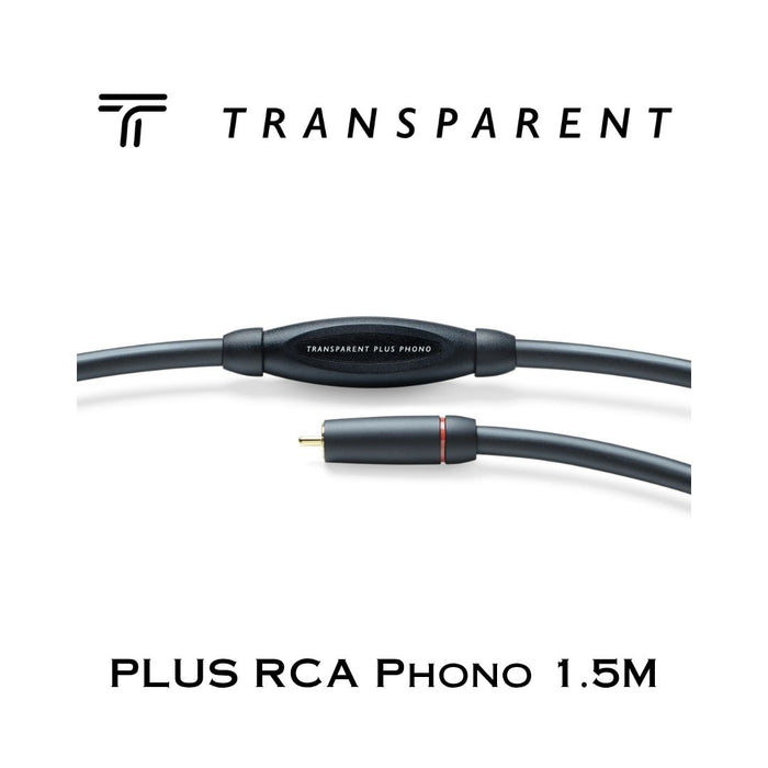 Transparent Plus RCA Phono | Câble d'interconnexion RCA pour table tournante