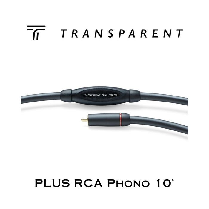 Transparent Plus RCA Phono | Câble d'interconnexion RCA pour table tournante
