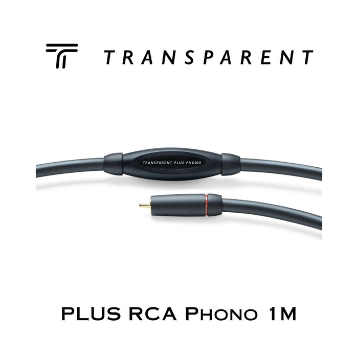 Transparent Plus RCA Phono | Câble d'interconnexion RCA pour table tournante