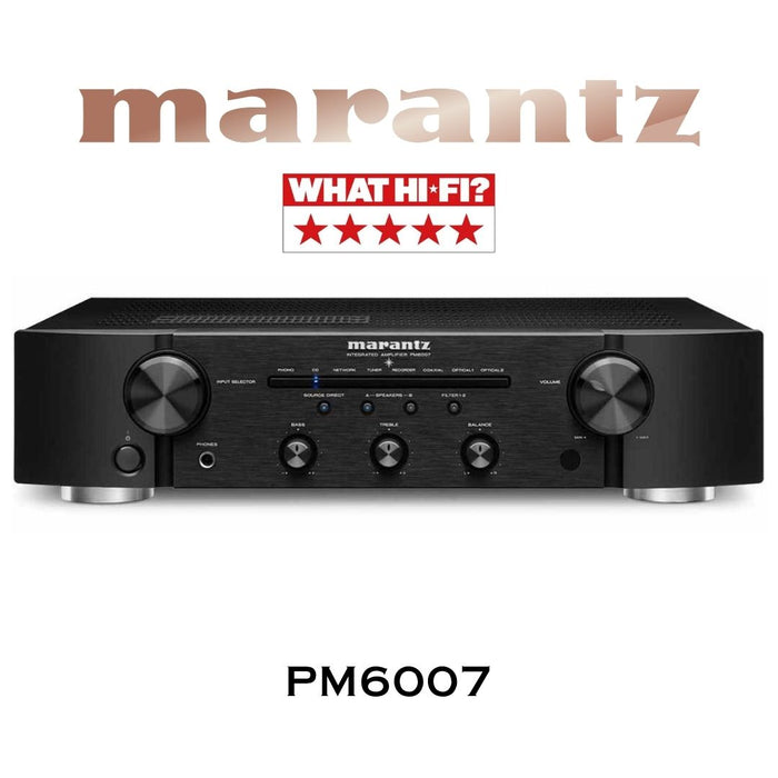 Marantz PM6007 - Amplificateur stéréo intégré 45W/C, étage phono MM de haute qualité