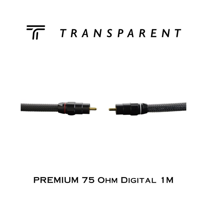 Transparent PREMIUM 75 Ohm Digital | Câbles coaxial digital 75 Ohm