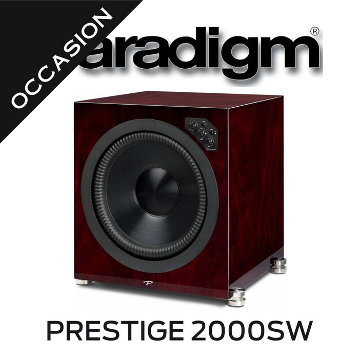 Paradigm Prestige 2000SW (Occasion) - Caisson de basses 15 "2000W RMS