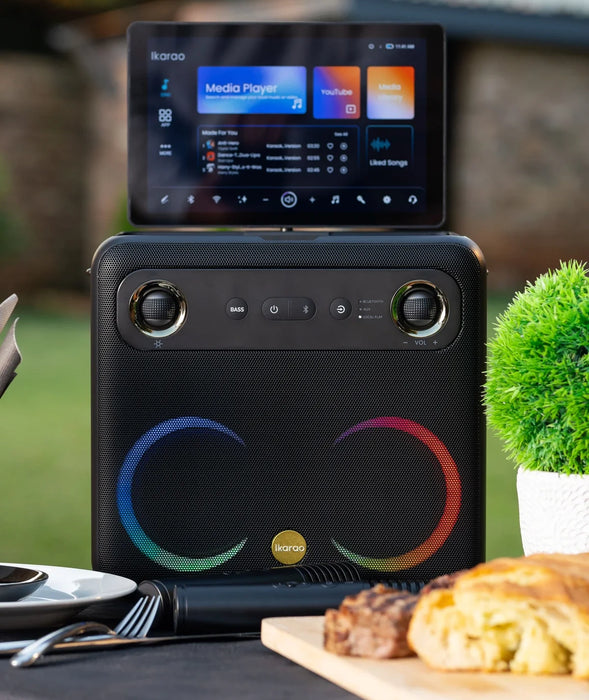 Ikarao X2 | Système portable Karaoké Tout-en-un Bluetooth