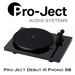 Pro-Ject Debut III Phono SB Piano noir