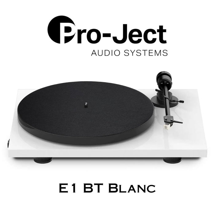Pro-Ject E1 BT | Table tournante avec préampli phono et émetteur Bluetooth intégré